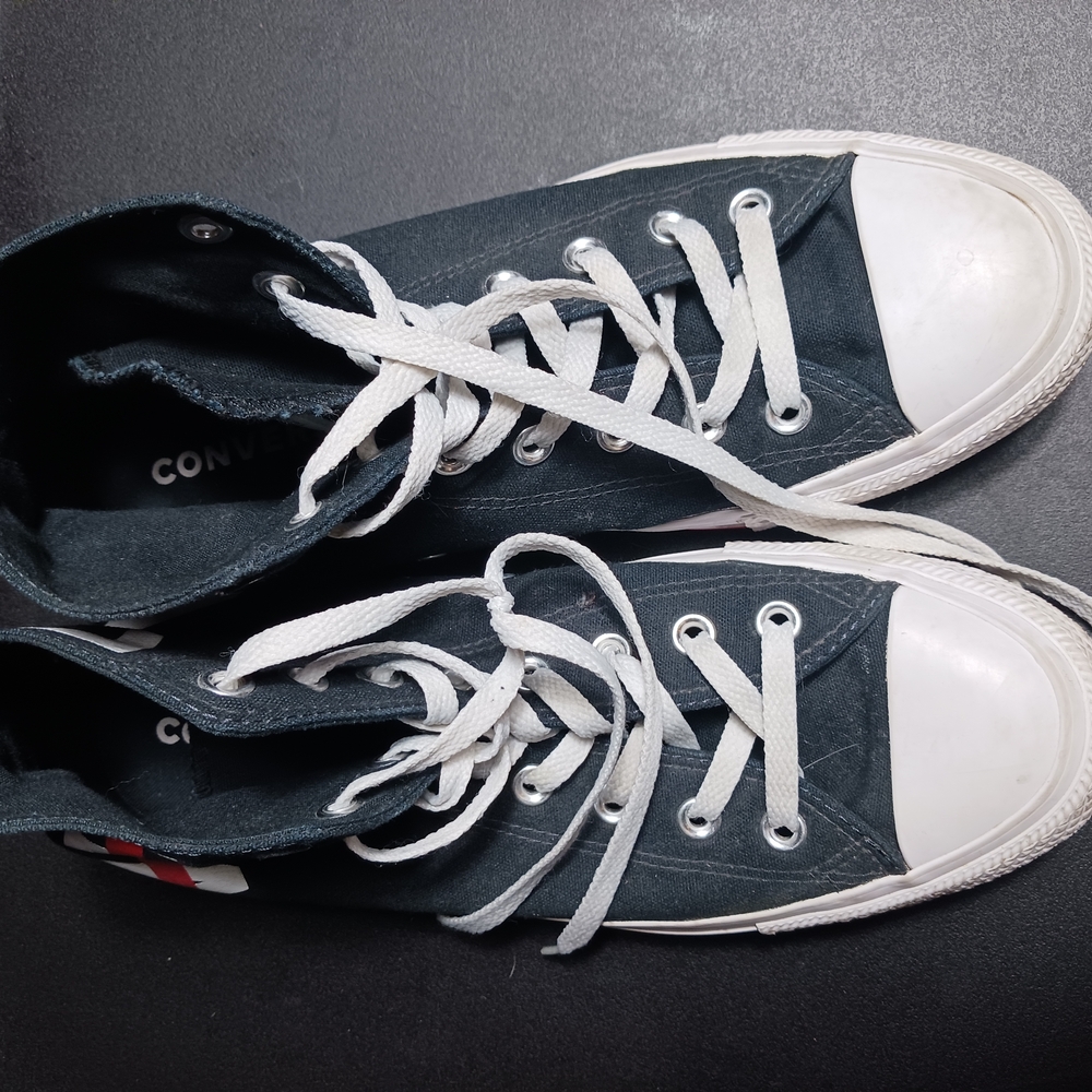 Converse Black High-Top Sneakers